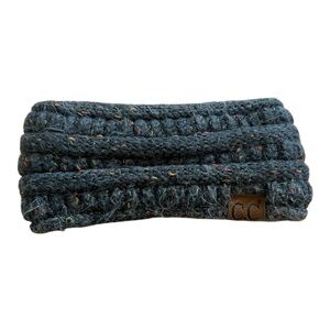 C.C. Beanie Ombre Ribbed Flecked Ponytail Headband